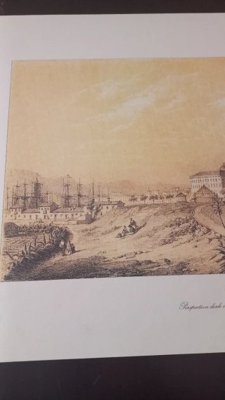 Litografía Antigua Málaga