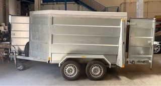 Remolque doble eje 750 kg