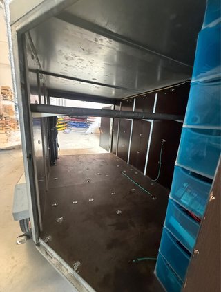 Remolque doble eje 750 kg