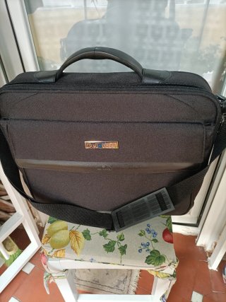 Maletín Portadocumentos Samsonite Negro/Marrón