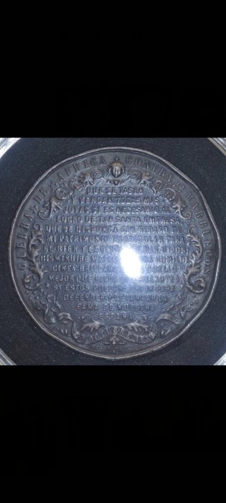 Medalla Isabel II Reina de las Españas