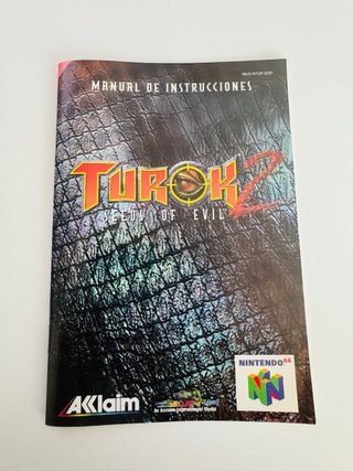 Turok 2 N64 Completo PAL Español