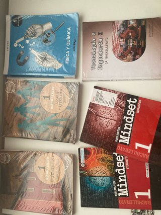 Lote Libros 1° de bachillerato Muy buen estado