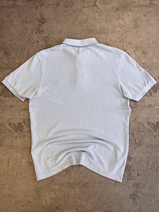 Polo Fred Perry Vintage Raya Azul Blanco