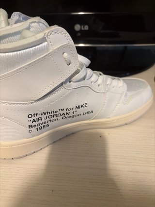 Scarpe da ginnastica bianche alte