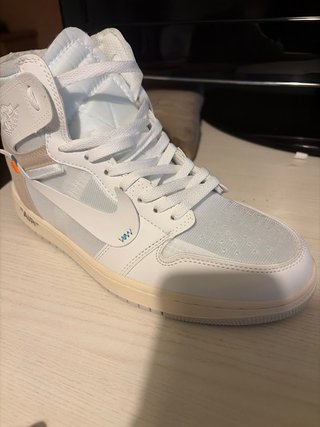 Scarpe da ginnastica bianche alte