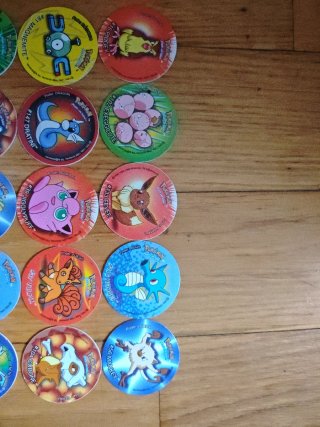 Tazos Pokémon 1 España (Venta individual)