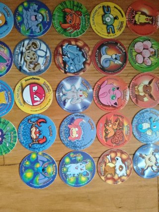 Tazos Pokémon 1 España (Venta individual)