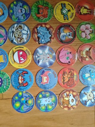 Tazos Pokémon 1 España (Venta individual)