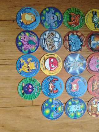 Tazos Pokémon 1 España (Venta individual)