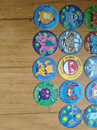 Tazos Pokémon 1 España (Venta individual)