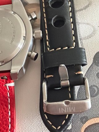 Reloj Mini Cooper Cronógrafo Rojo