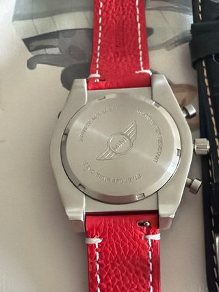 Reloj Mini Cooper Cronógrafo Rojo