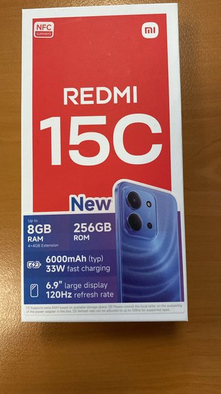 Xiaomi Redmi 15C Azul Nuevo