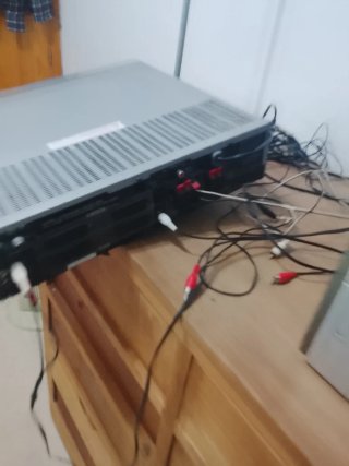 Amplificador JVC con 2 Altavoces