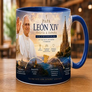 Taza Papa Francisco Visita España