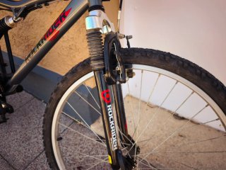 Bicicleta RockRider Doble Suspensión