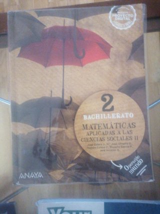 Matemáticas aplicadas a las Ciencias Sociales I...