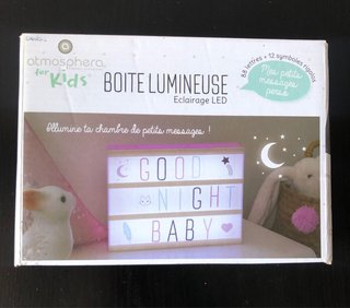 Caja de luz LED infantil Atmosphera