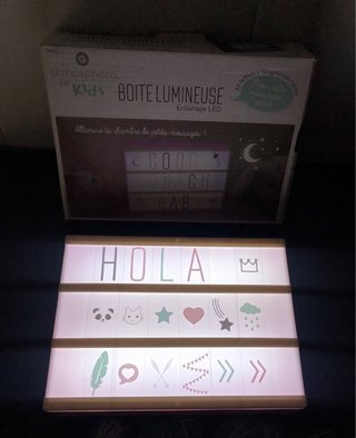 Caja de luz LED infantil Atmosphera