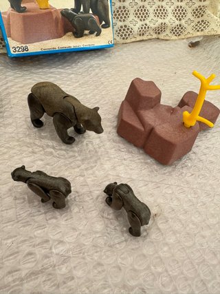 Playmobil Lote 3496 Monos y 3298 Osos