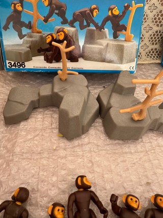 Playmobil Lote 3496 Monos y 3298 Osos