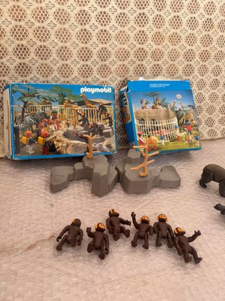 Playmobil Lote 3496 Monos y 3298 Osos