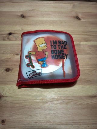 Estuche CD Simpson 2004 Bart Skateboard