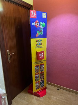 Cartel Totem  Mario y sus Amigos