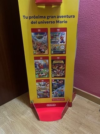 Cartel Totem  Mario y sus Amigos