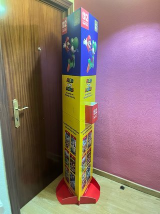 Cartel Totem  Mario y sus Amigos