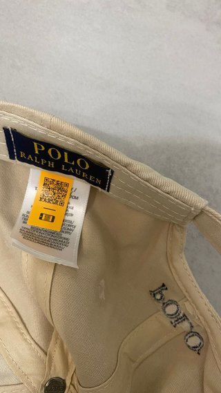 Gorra Ralph Lauren Beige