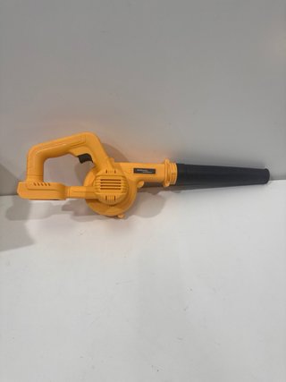 Soplador de hojas eléctrico compacto amarillo