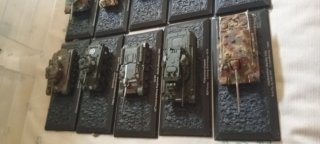 Lote maquetas carros de combate a escala