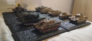Lote maquetas carros de combate a escala