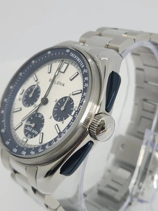 Bulova Lunar Pilot Panda caja y documentación