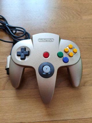 Nintendo 64 Gold NTSC-J + Mando Original