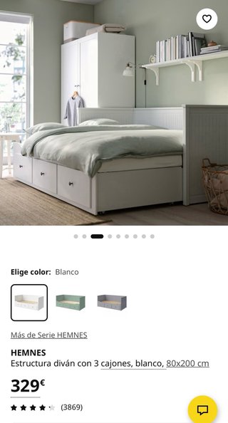 Diván Cama Nido Hemnes Ikea
