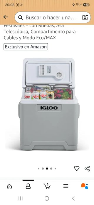 Nevera Eléctrica IGLOO IE42 (12V/230V)