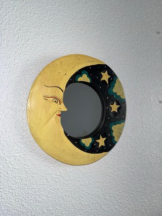 Espejo Decorativo Luna y Estrellas