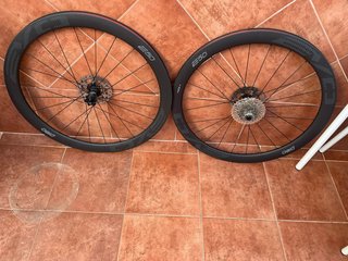Ruedas de carbono Evo 50 Disc