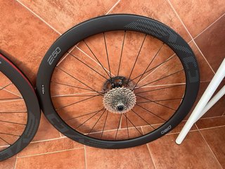 Ruedas de carbono Evo 50 Disc