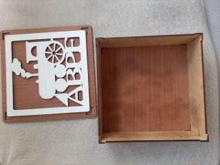 Caja Madera Tren ABPF