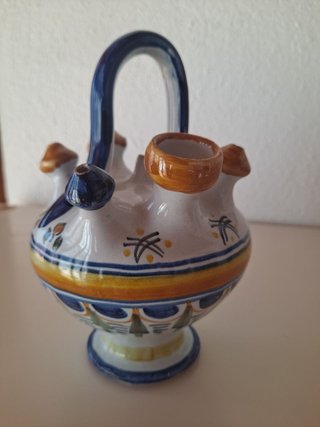 Botijo engaño 5 pitorros Talavera