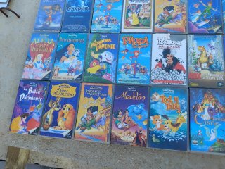 Lote VHS Disney y Animación Clásica