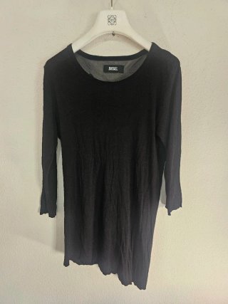 Diesel Camiseta Negra Talla M Cactus Bordado