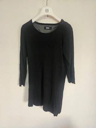 Diesel Camiseta Negra Talla M Cactus Bordado