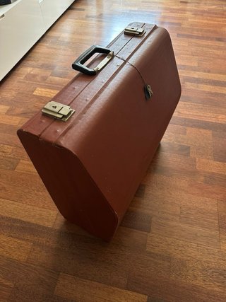Acordeón Ruso Antiguo con Caja