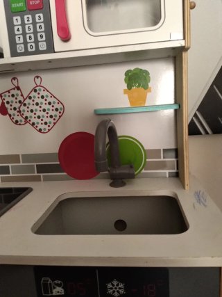 Cocinita infantil de madera