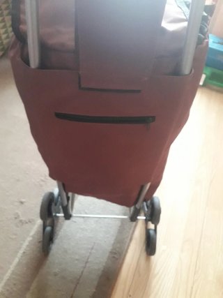 Carro de compra plegable